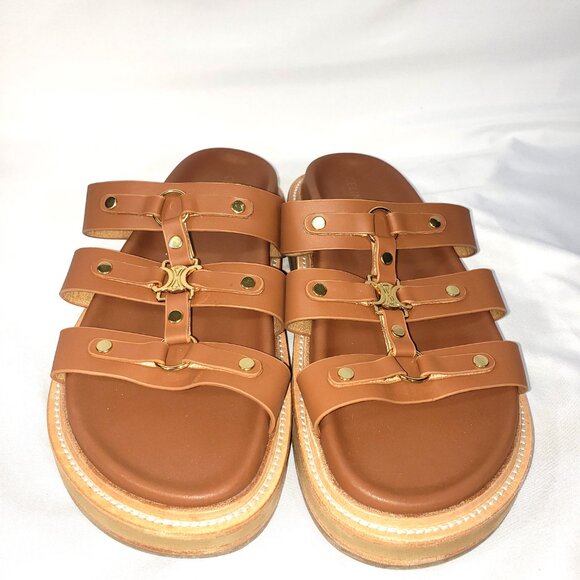 CELINE - TIPPI SLIDE in CALFSKIN - Picture 5 of 14